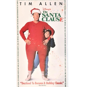 Walt Disney&#39;s The Santa Clause VHS Tape Family Christmas Movie