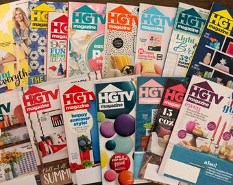 HGTV Magazine Home Decorating & Organization Projects