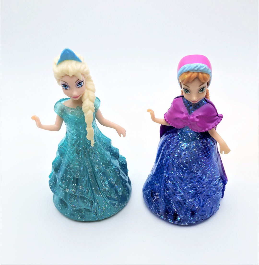 Disney Princess Elsa and Elsa Frozen Glitter Glider Little Etsy