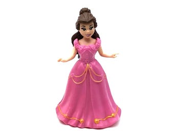 Disney Princess Beauty & The Beast Belle Magiclip Little Kingdom Polly Pocket
