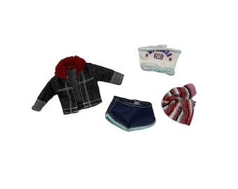 Mattel My Scene Fashion Scene My City My Style Barbie Roller Skating Outfit Incomplete