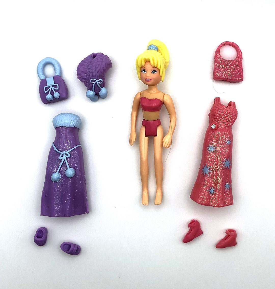 Polly Pocket Glitter Flair Polly Doll Clothing, Shoes and Accessories