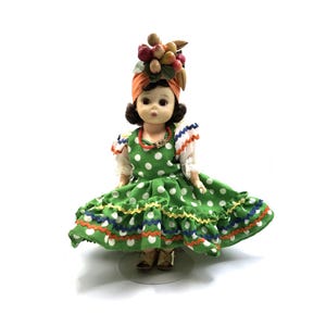 Madame Alexander Brazil Doll Vintage International  8”  Bend Knee