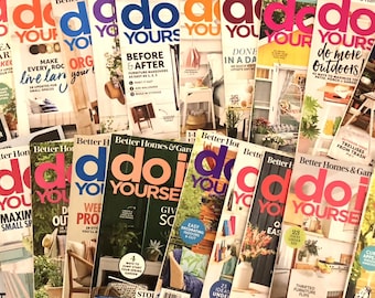 Better Homes & Gardens Do It Magazine Home Decorating and Organization Projects