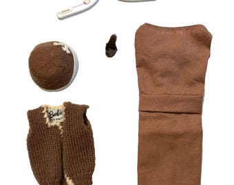 Mattel Barbie Vintage 1960's Sorority Meeting Outfit, Shoes & Hat #937