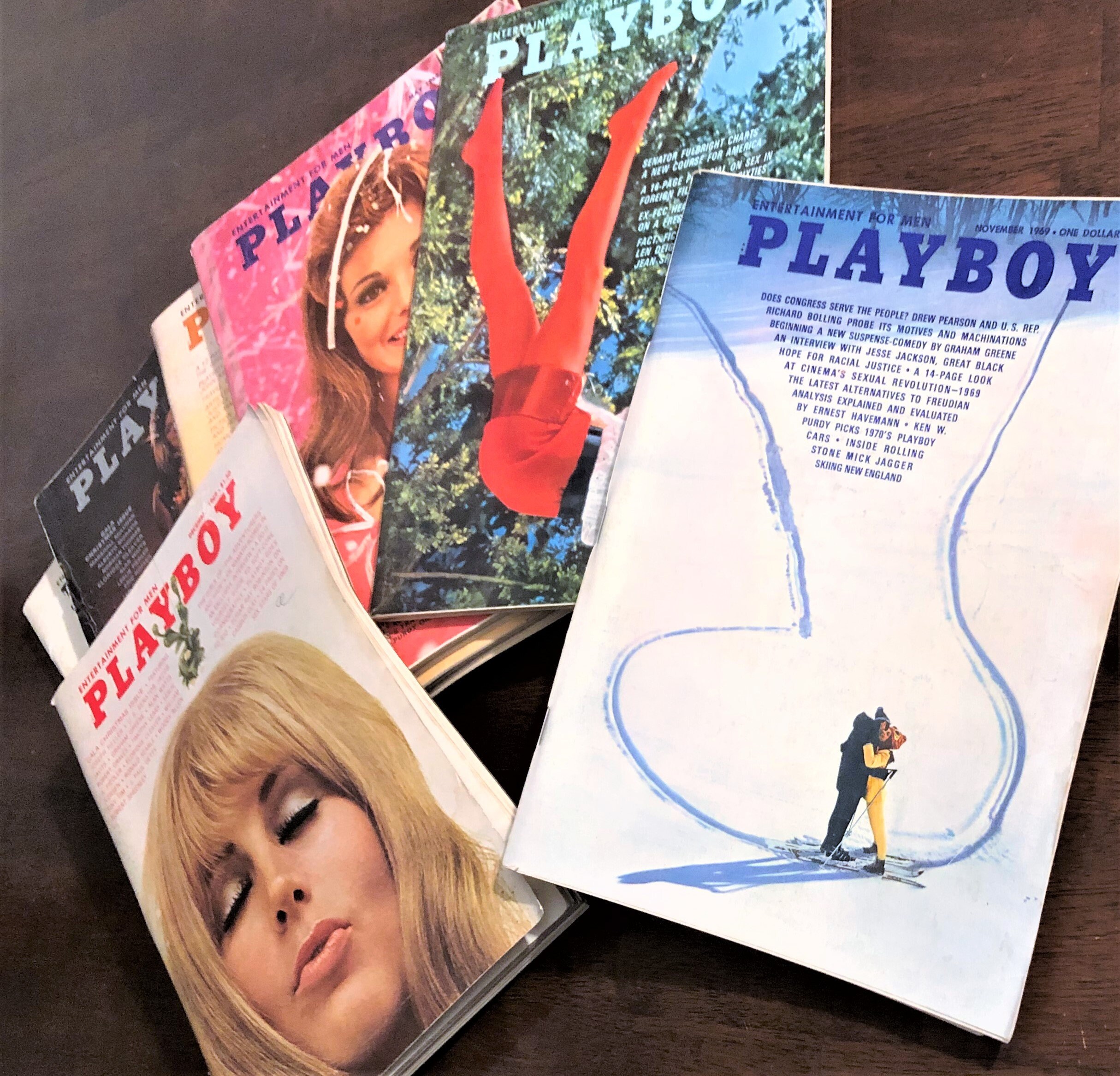 Vintage Playboy Magazines from May 1968-December 1978 Good Condition