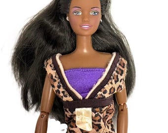 Mattel Christie Doll African American Barbie Doll Re-Dressed 1990's
