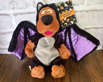 Scooby Doo Bat Bean Bag 9" Plush Toy Dog Stuffed Animal 2000