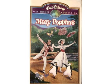 Walt Disney Masterpiece Mary Poppins VHS Tape  Clamshell Cover