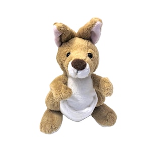 Ganz Webkinz Brown Kangaroo Plush Stuffed Animal NO CODE