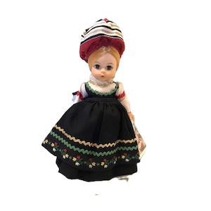 Madame Alexander Finland Doll Vintage International  8” Straight Leg