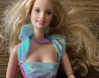 Mattel Barbie 2000 Magical Mermaid With Light Up Tail
