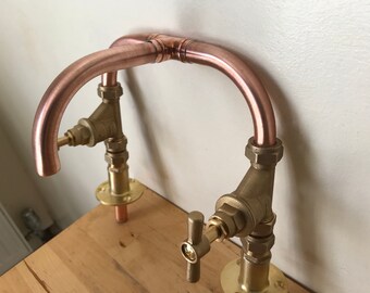 Copper Faucet Etsy