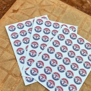 Custom Baseball Softball Helmet Decal/Sticker Sheet