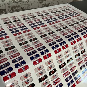 Custom Eye Black Decal/Sticker Sheet