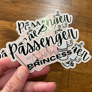 Passenger Princess Decal/Sticker