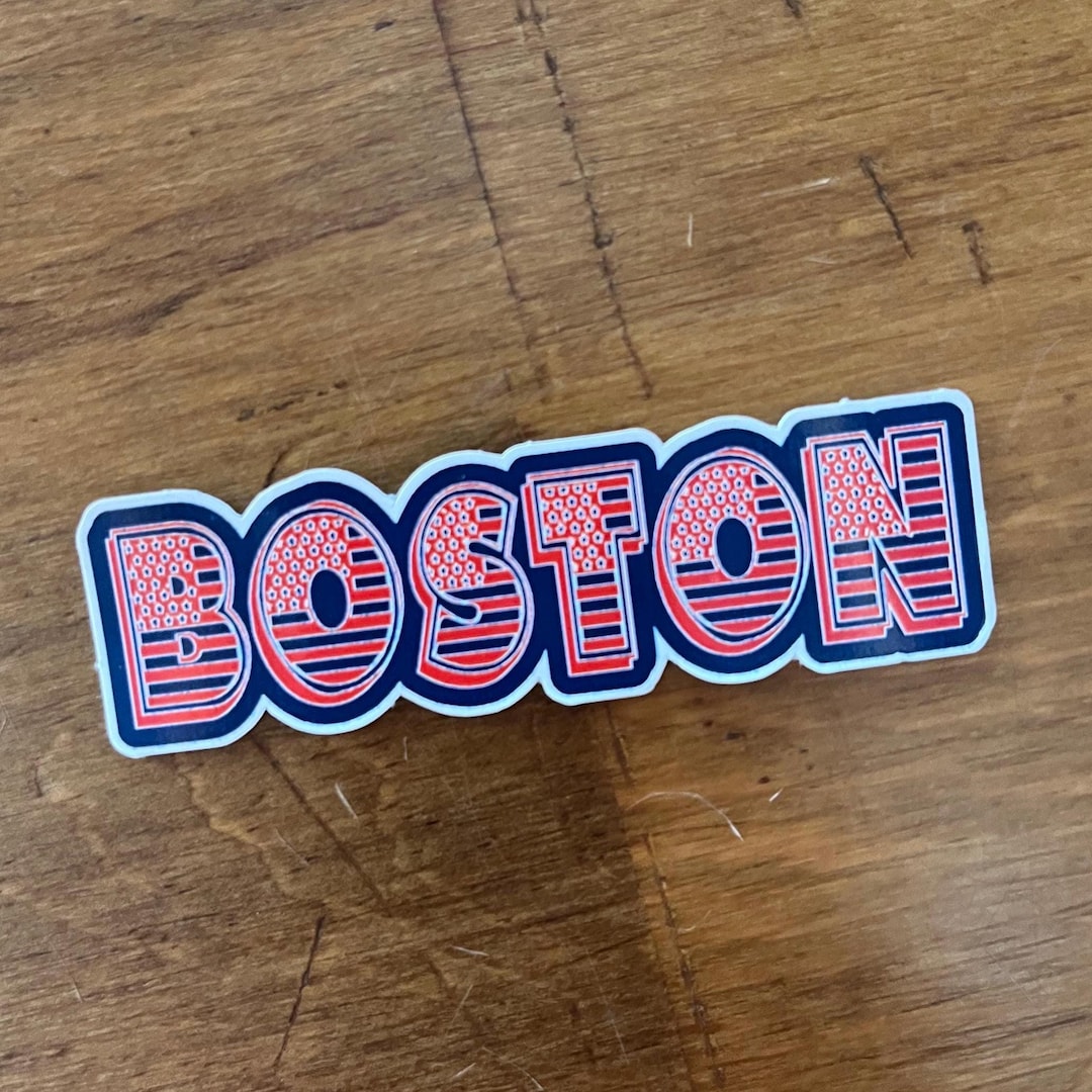 Baseball Boston Decal/sticker - Etsy