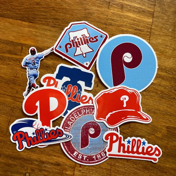 Phillies Baseball Stickers/Decals