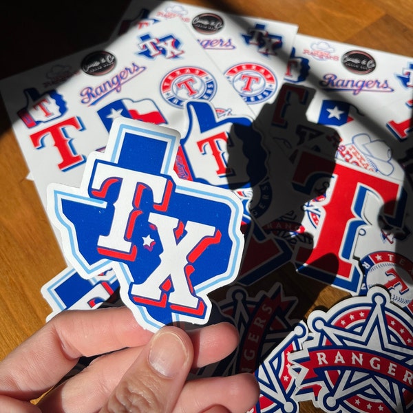 Texas Baseball Rangers Decal/Sticker