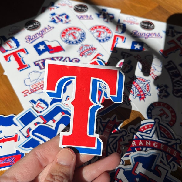 Texas Baseball Rangers Decal/Sticker