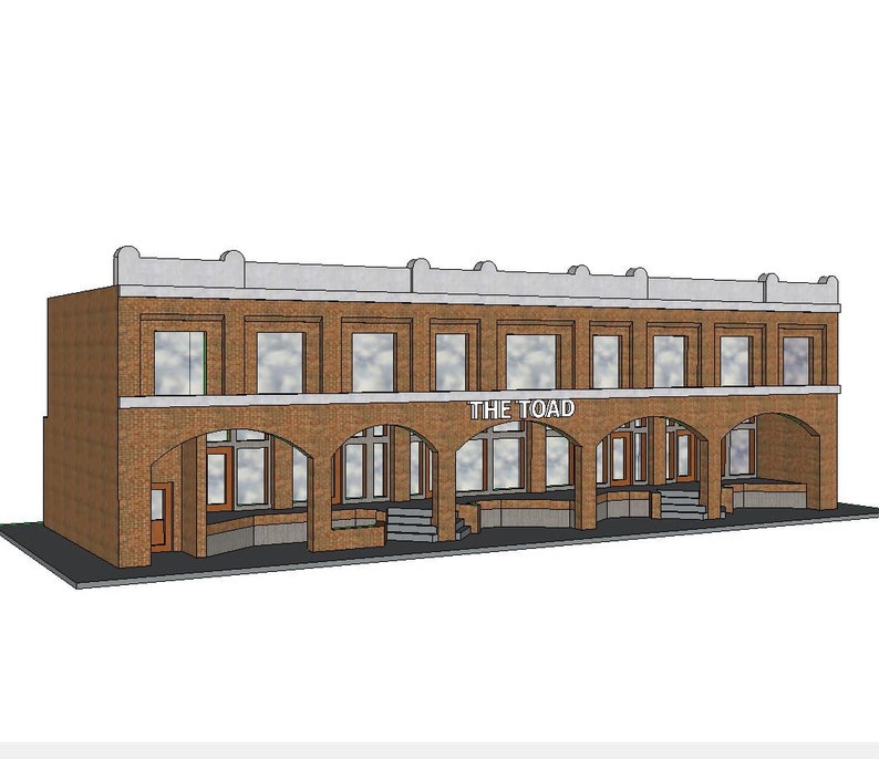 N Scale Producing #5 (preset) - Design and style Acquiring Package - 3D Released inside of PLA Plastic - for Design Railroad or Diorama picture regarding Printable Model Railroad Buildings identify N Scale Designing #5 (fixed) - Fashion Designing Package - 3D Released within just PLA Plastic - for Fashion Railroad or Diorama