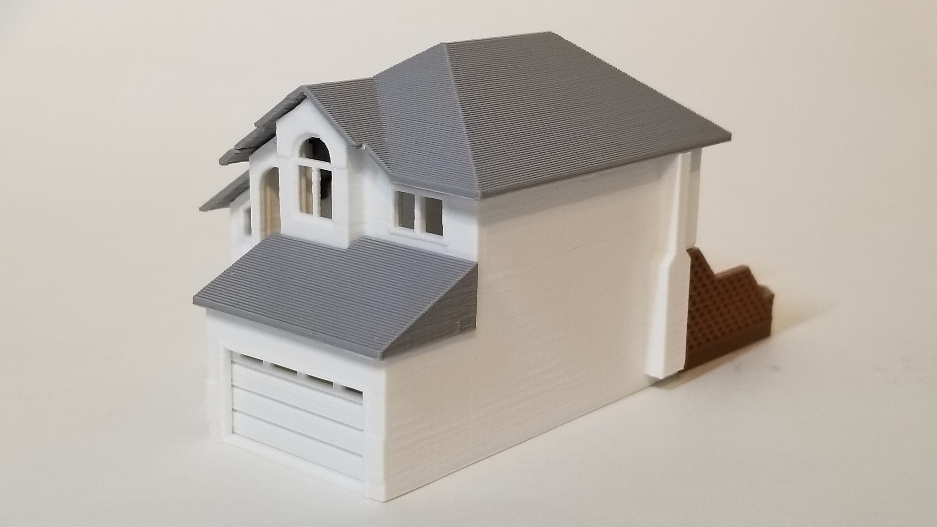 N Scale Suburban Home 3 Model Building Kit 3D Printed in Etsy