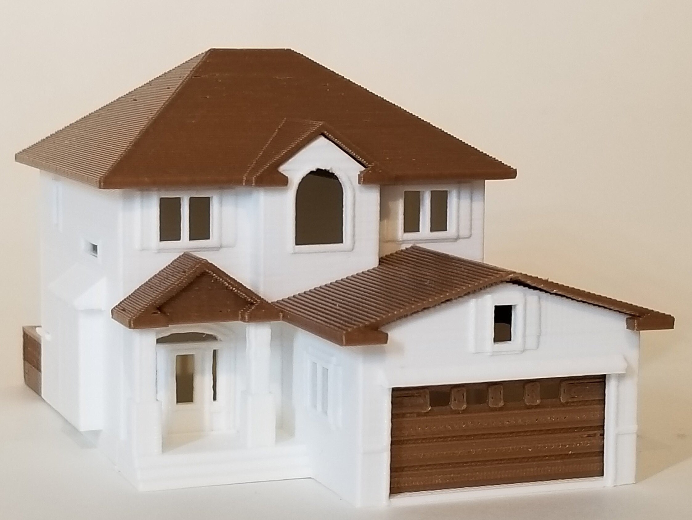 N Scale Suburban Home 2 Model Building Kit 3D Printed in Etsy