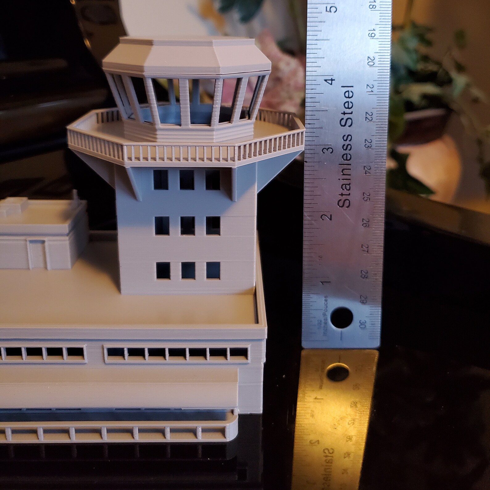 N Scale Municipal Airport Terminal Model Building Kit 3D Etsy