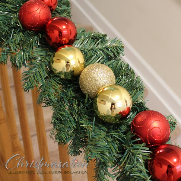 Pre Lit Christmas Garland Etsy