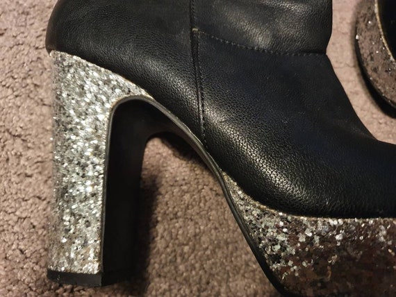New look glitter clearance boots