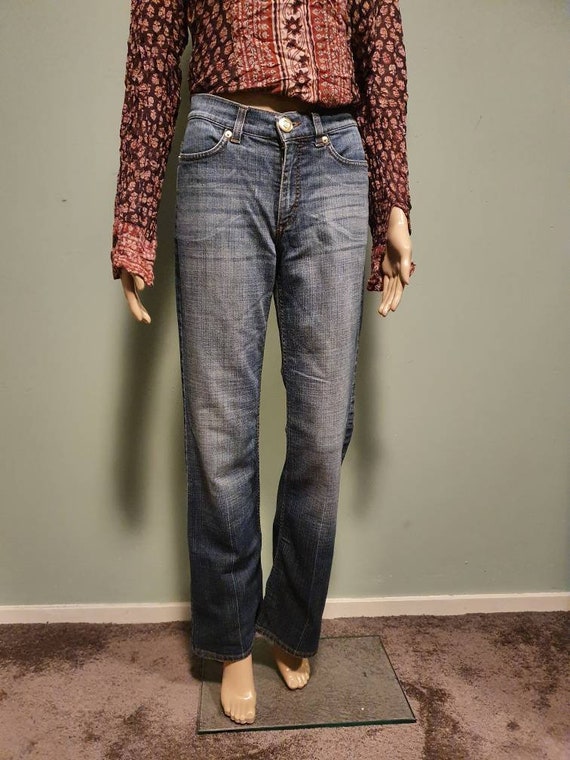 Vintage escada flared jeans size 36 boot cut - image 7