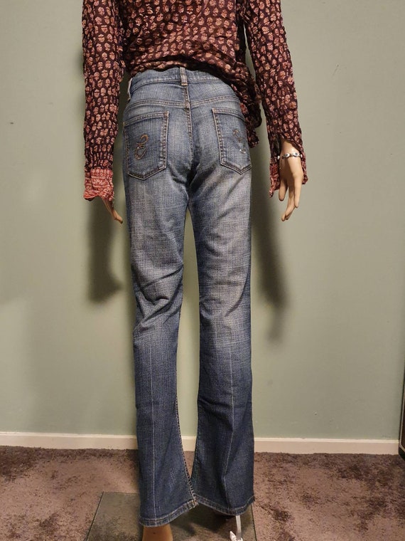 Vintage escada flared jeans size 36 boot cut - image 6