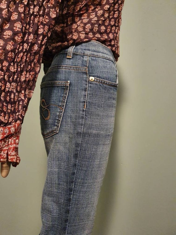Vintage escada flared jeans size 36 boot cut - image 3