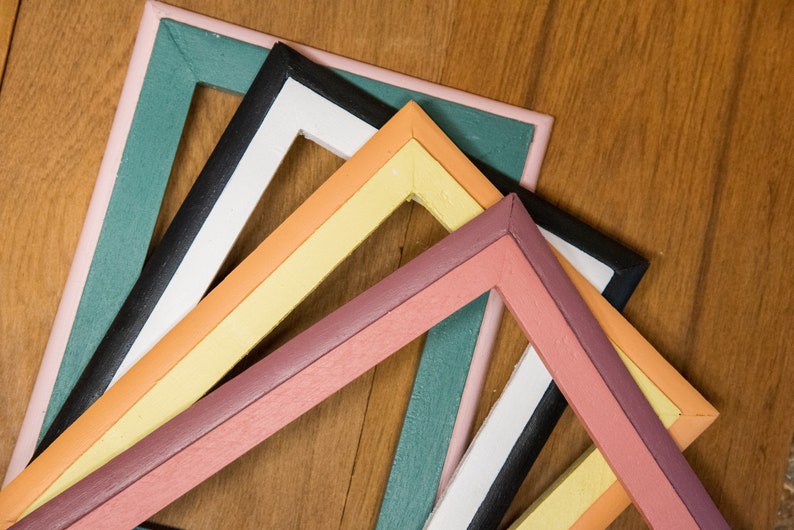 Two-Tone Picture Frames, Wood Picture Frame, Mahogany, Wood Frames, Picture Frames, Painted Wood Frames, Wood Designs Northwest, PNW image 5