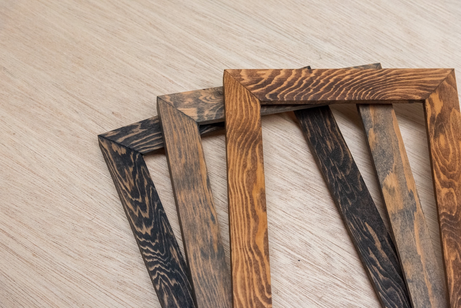 Wood Picture Frames Douglas Fir Picture Frame Custom Etsy