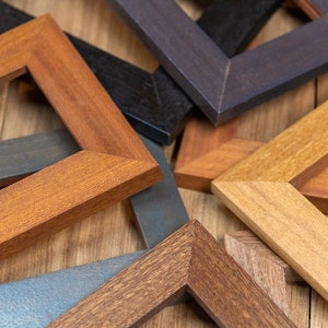1 1/2" Wide, Custom Wood Frames, Pacific Northwest Frames, High Quality Stained and Finished Frames, Picture Frames, Wood Frames, Christmas