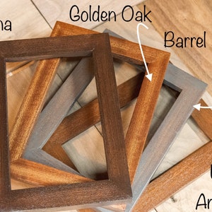 1 Wide, Mahogany Picture Frames, Wood Picture Frames, Wood Designs Northwest, Wood Frame, Wall Decor, Pacific Northwest, 4x5, Picture Frame image 5