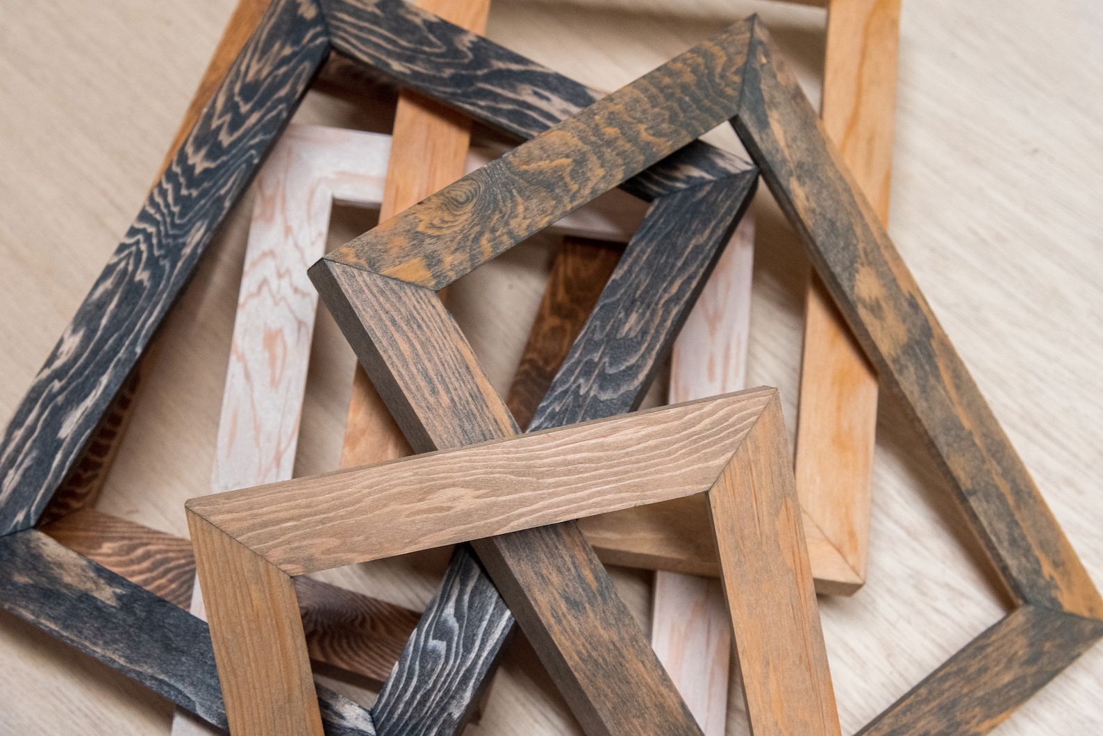 Wood Picture Frames Douglas Fir Picture Frame Custom Etsy