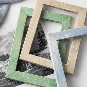 Bilderrahmen aus Altholz: Modernes Bauernhaus Dekor