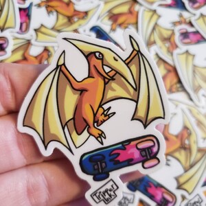 Rad Rax Dinosaur Sticker Rad-dactyl Dinosaur Vinyl Sticker Waterproof/ UV Protected | Etsy