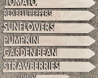 Plant Label Sticks - Etsy