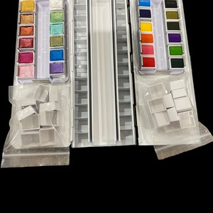 Premium XL Watercolor Palette 24 Well resin Coated 