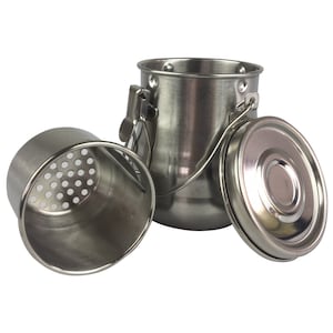 Artist air tight brush & tool washer, Whiskey painter 10 oz, 16 oz, 25 oz stainless steel ,extra gasket, acrylic, oil paint, plein air.