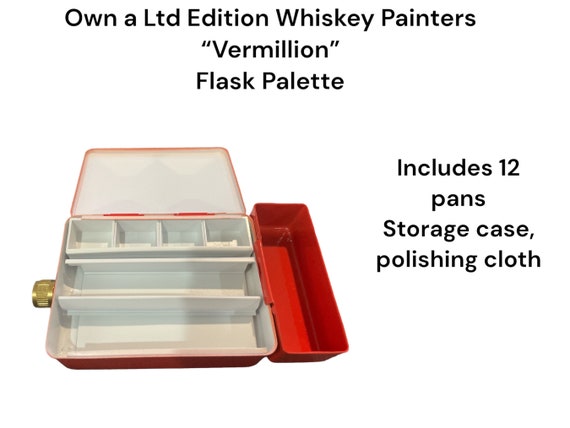 Empty Watercolor Palette Tin, With 24 Magnetic Half Pans/quarter Pans/mixed  Size, Travel Set for Watercolor Paints 