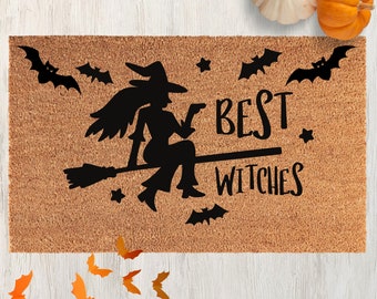Witches Coir Doormat, Funny Halloween Decor
