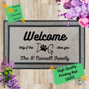 Custom Doormat, Kitchen door mat, Personalized Doormat, welcome mat, housewarming gift, Christmas gift, closing gift, front door decor