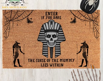 Curse of The Mummy doormat,  The Mummy