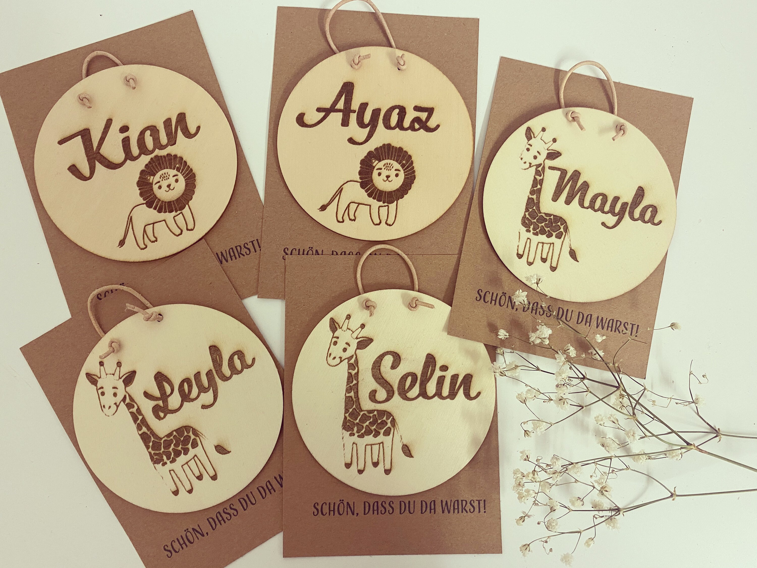 Guest gifts pendant door sign wall decoration personalized