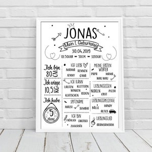 black and white milestone board chalkboard first birthday