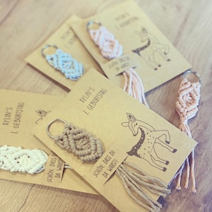 Macrame keychain Handmade keychain